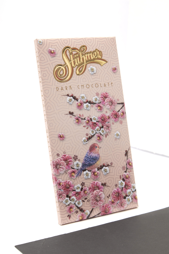 STÜHMER DARK CHOCOLATE TABLETS Birds hover