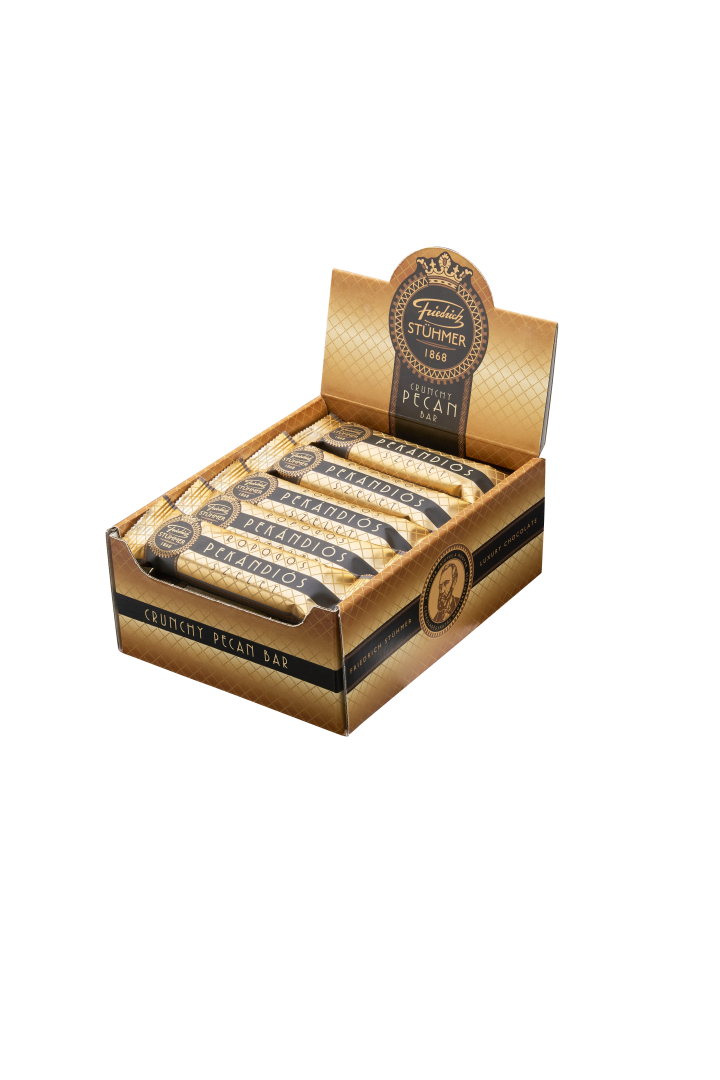 CHOCOLATE BAR WITH CRUNCHY PECAN FILLING hover