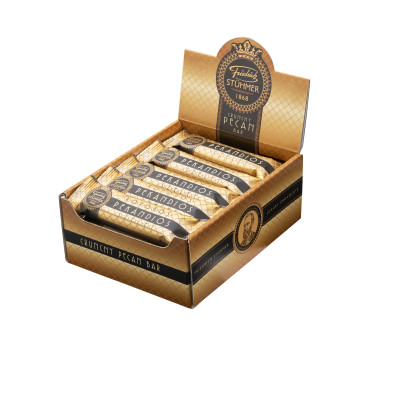 CHOCOLATE BAR WITH CRUNCHY PECAN FILLING