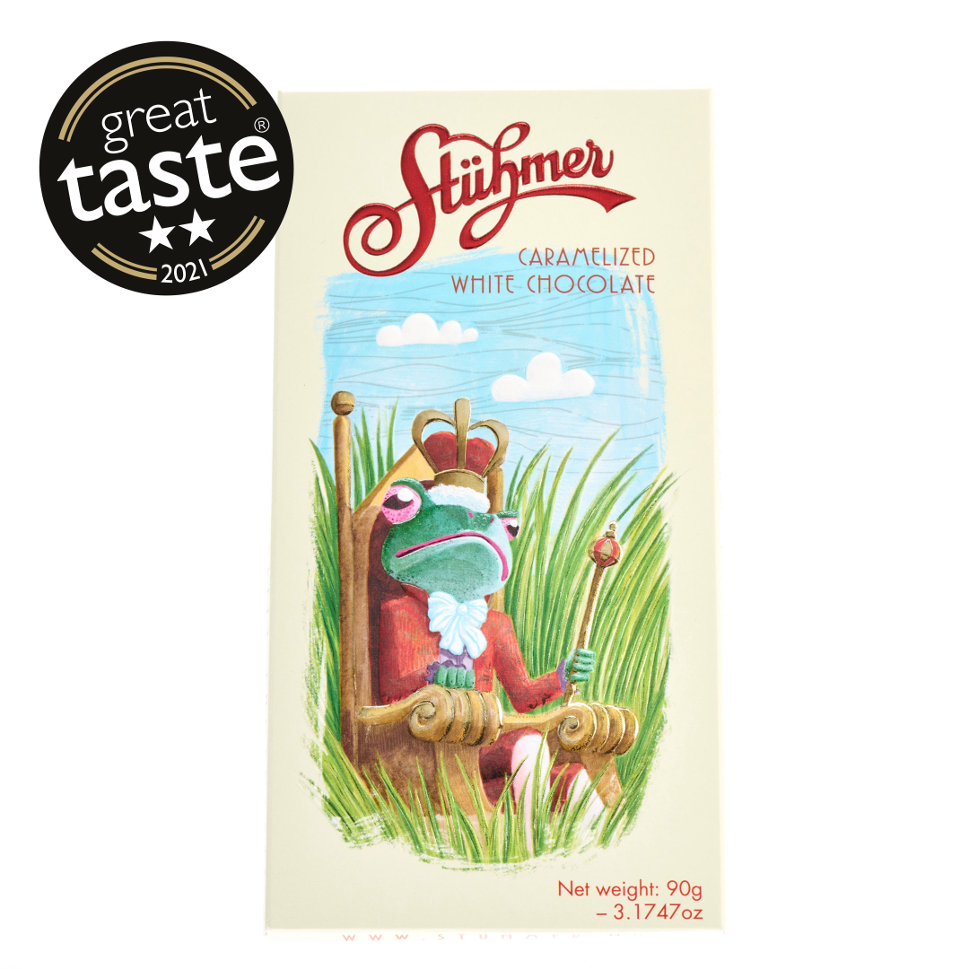 STÜHMER CARAMELIZED WHITE CHOCOLATE TABLETS Christmas