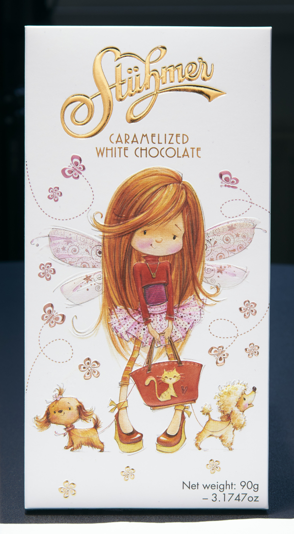 STÜHMER CARAMELIZED WHITE CHOCOLATE TABLETS Fairy