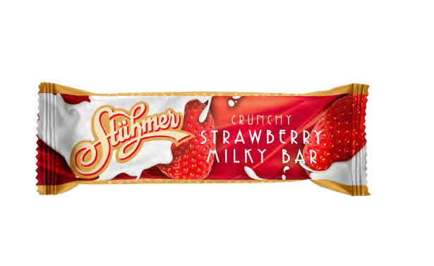 CRUNCHY MILKY-STRAWBERRY BAR