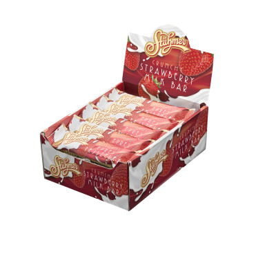 CRUNCHY MILKY-STRAWBERRY BAR