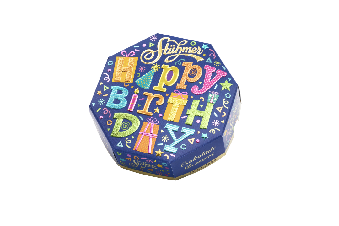 STÜHMER PRALINE SELECTION Happy Birthday