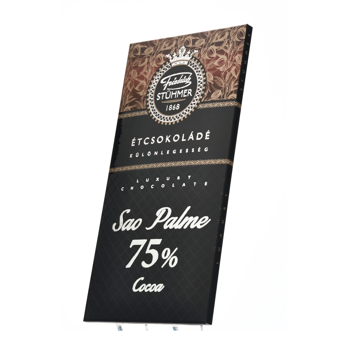 FRIEDRICH STÜHMER PREMIUM CHOCOLATE TABLETS Sao Palme 75%