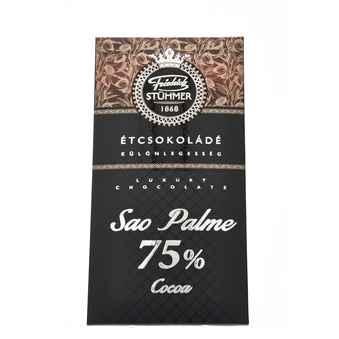 FRIEDRICH STÜHMER PREMIUM CHOCOLATE TABLETS Sao Palme 75% hover