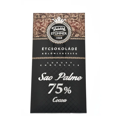 FRIEDRICH STÜHMER PREMIUM CHOCOLATE TABLETS Sao Palme 75%