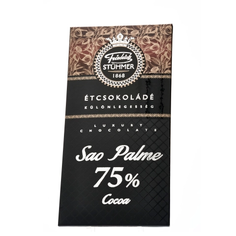 FRIEDRICH STÜHMER PREMIUM CHOCOLATE TABLETS Sao Palme 75%