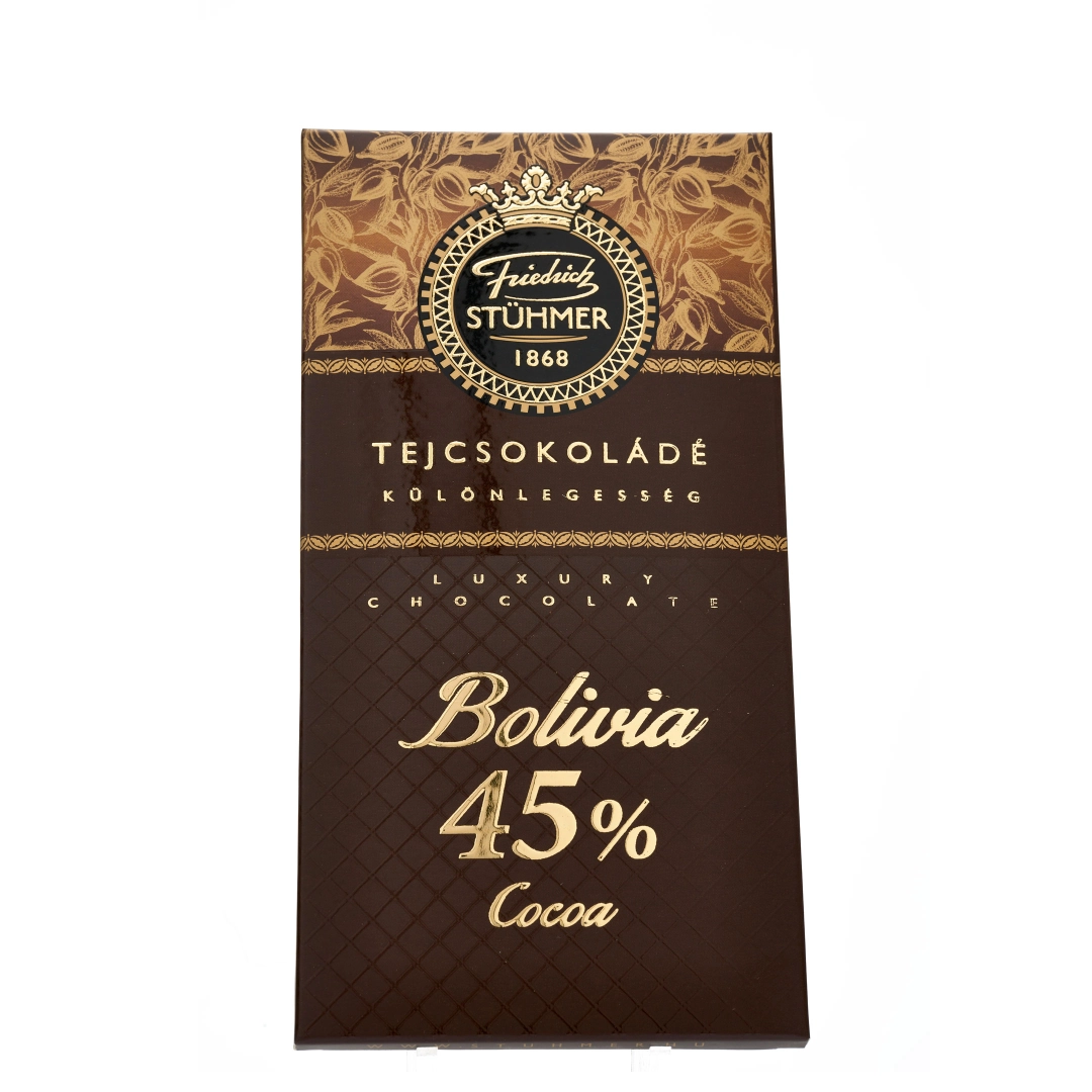 FRIEDRICH STÜHMER PREMIUM CHOCOLATE TABLETS Bolivia 45% hover