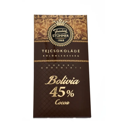 FRIEDRICH STÜHMER PREMIUM CHOCOLATE TABLETS Bolivia 45%